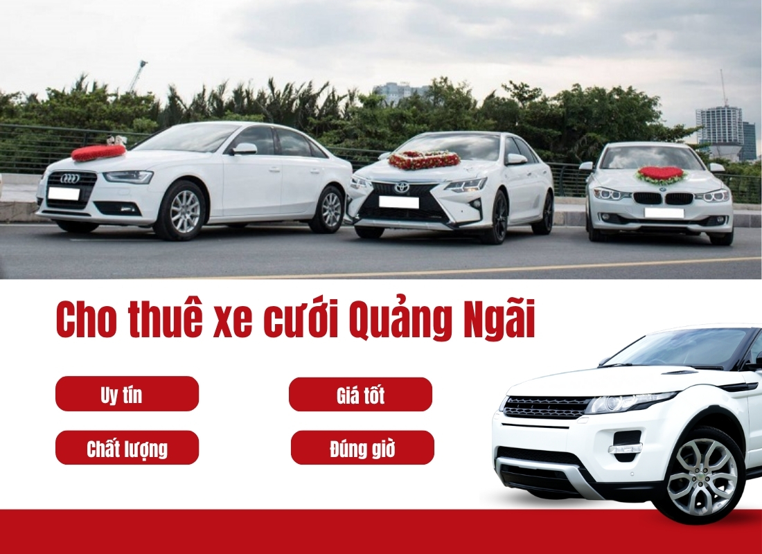cho thuê xe cưới Quảng Ngãi Cho thuê xe cưới Quảng Ngãi