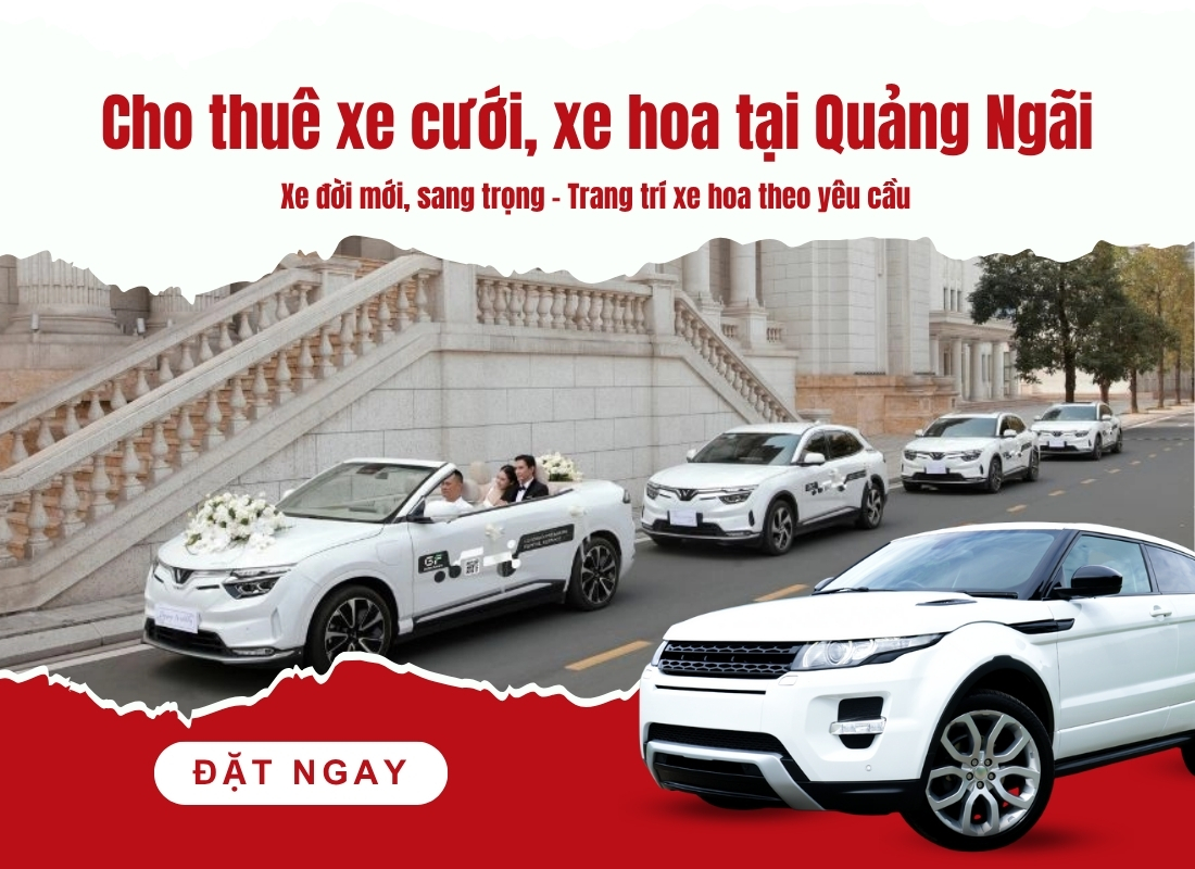 cho thuê xe cưới Quảng Ngãi Cho thuê xe cưới Quảng Ngãi